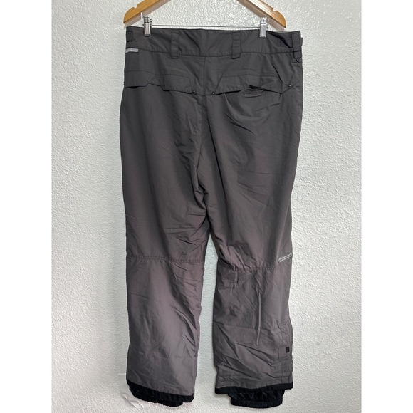 Mens Gray Insulated Snow Ski Pants BASE TRX Winter Sportswear - Picture 9 of 15